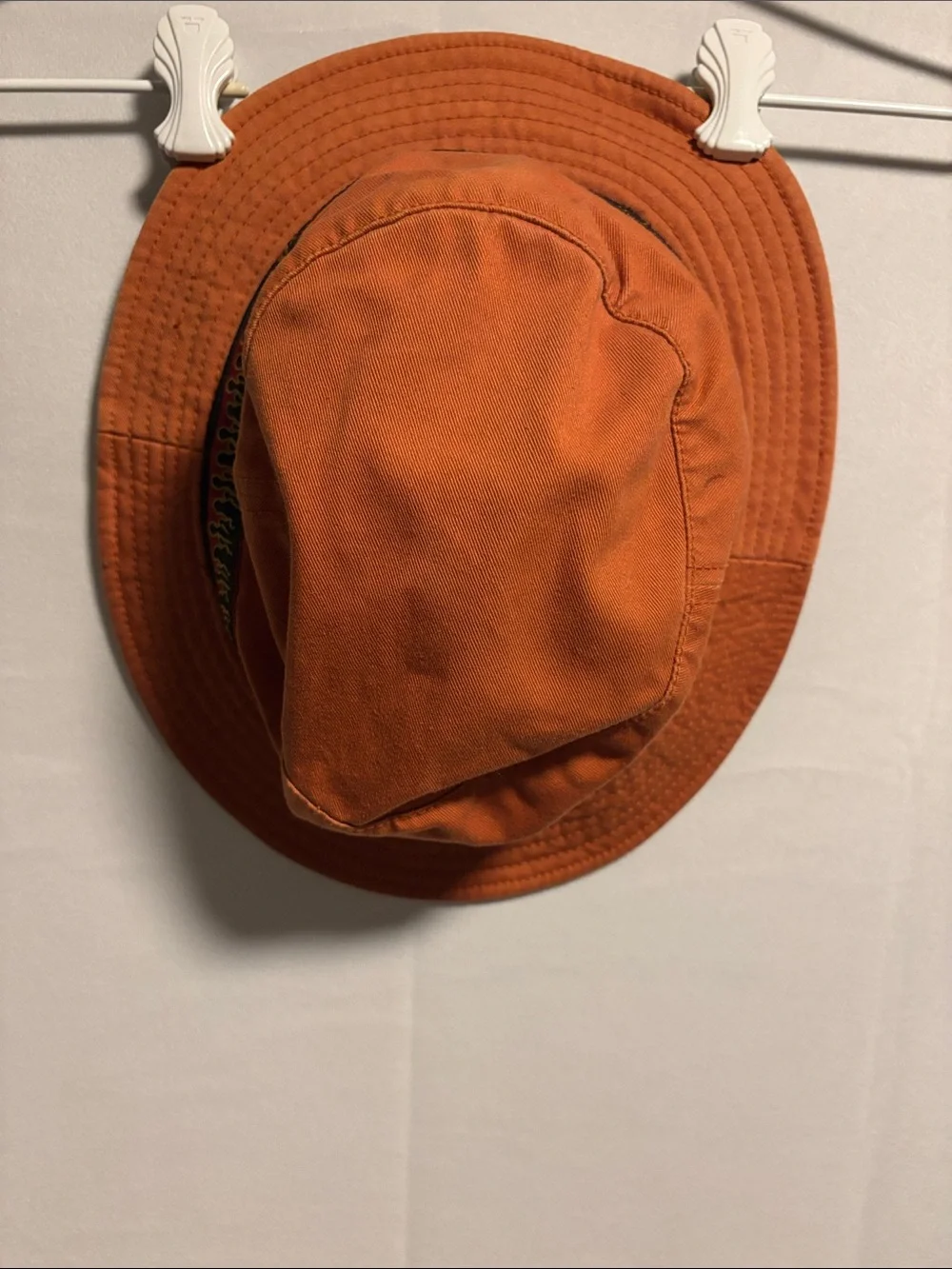 Orange Canvas Bucket Hat